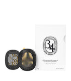 Diptyque 34 Boulevard Saint Germain car diffuser and refill - British product