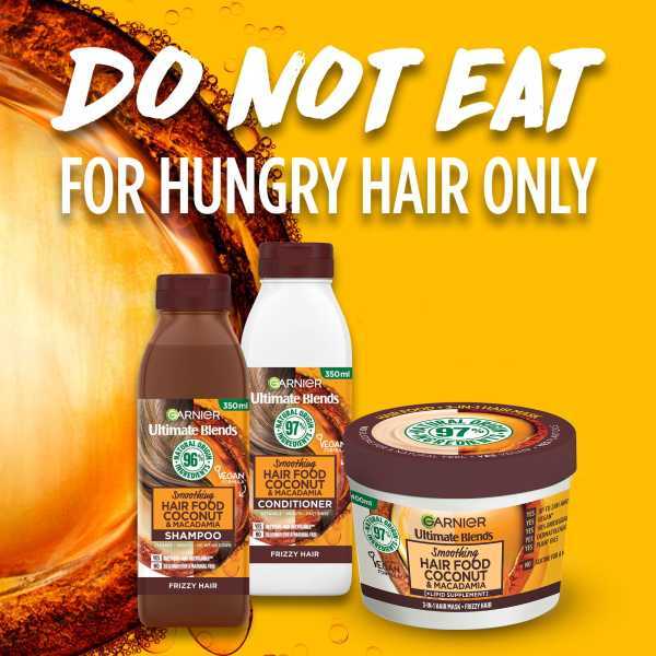 Garnier Ultimate Blends Coconut Conditioner 350ml bottle, UK version
