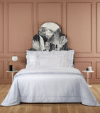 Yves Delorme Athena Blanc Super King duvet cover 260cm x 220cm (British brand)