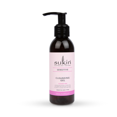 Sukin Sensitive Cleansing Gel Face Wash 125ml