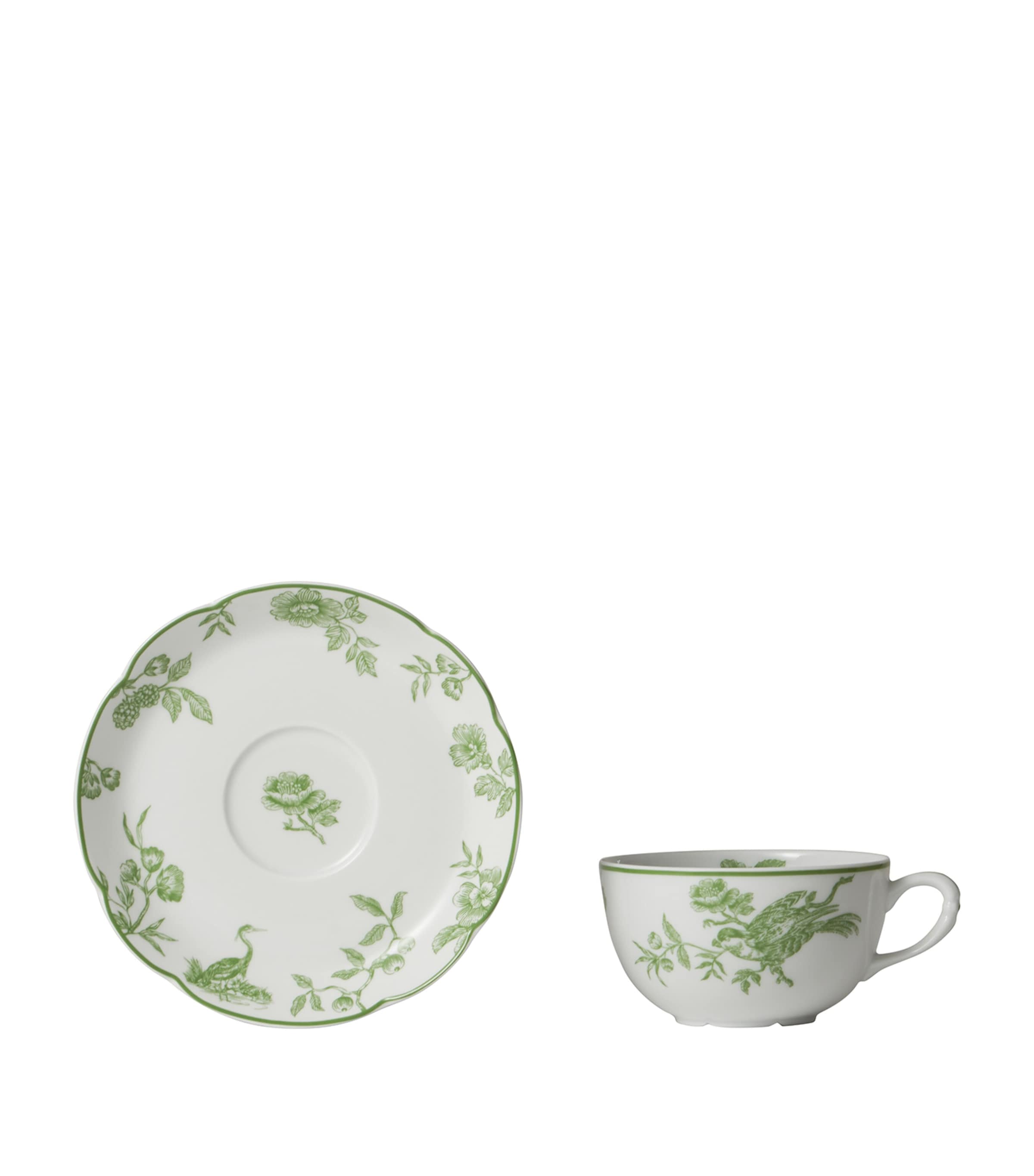 Bernardaud Albertine Tea Cup and Saucer