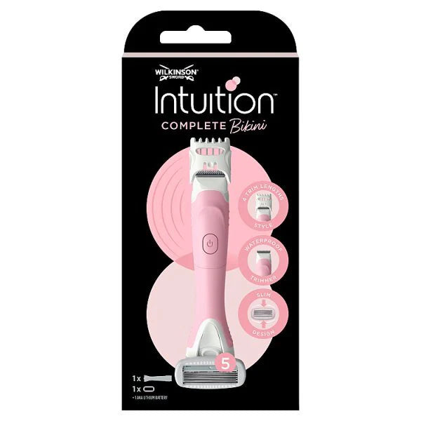 Wilkinson Sword Intuition bikini razor trimmer, imported from the UK