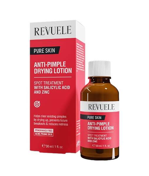 Revuele Spot Treatment Pure Skin Anti Pimple Lotion, imported from the UK