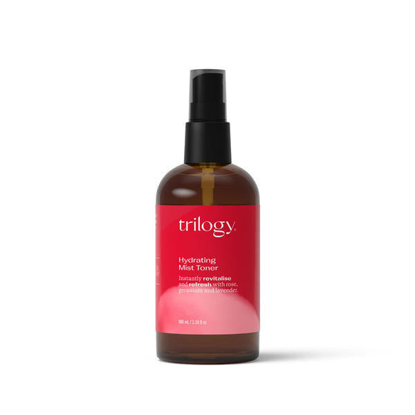 Trilogy hydrating mist toner rose extract 100ml (British brand)