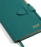 Smythson Panama Leather 2026 diary with pencil (British brand)