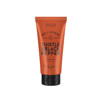 Scottish Fine Soaps Thistle & Black Pepper Shave Gel 150ml