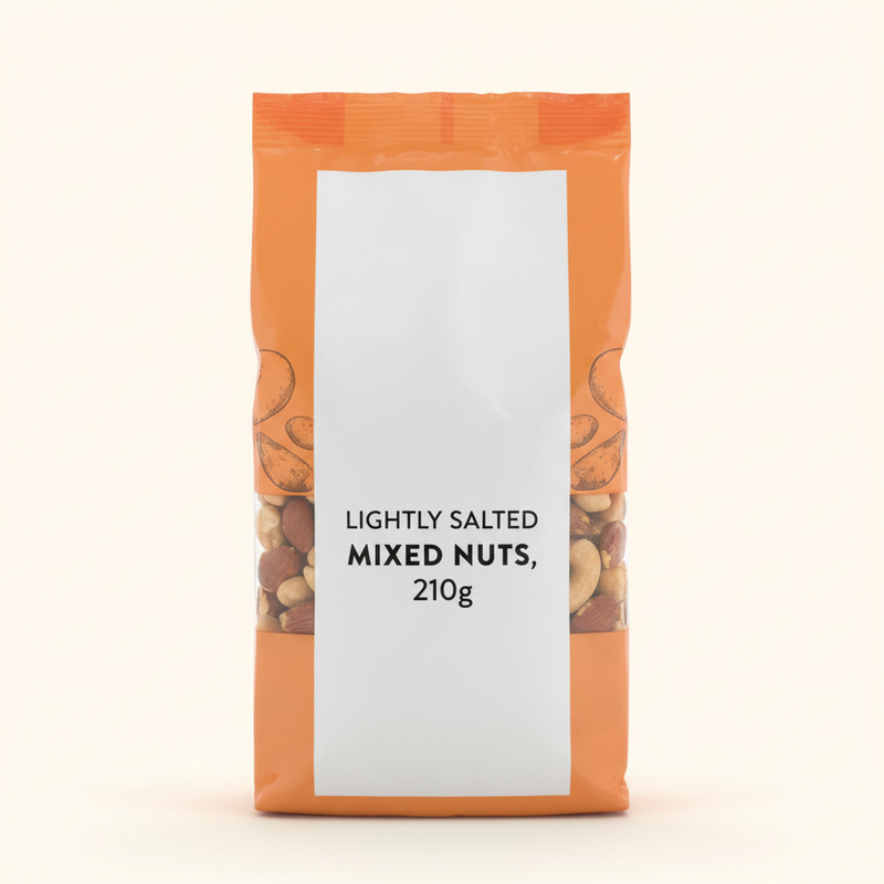 Holland & Barrett Lightly Salted Mixed Nuts 210g, UK version