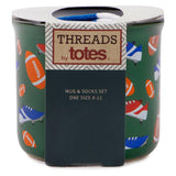 Threads by Totes Rugby Mug & Socks GOODS Boots   