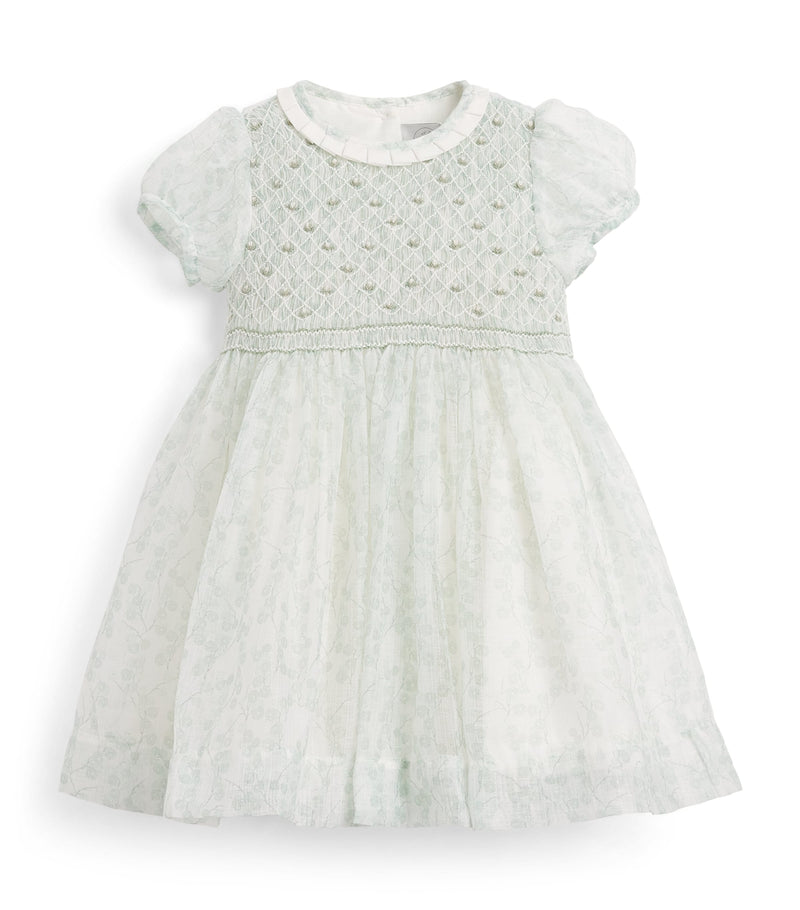 Pepa London floral smocked dress children's 12 months to 4 years, imported from the UK