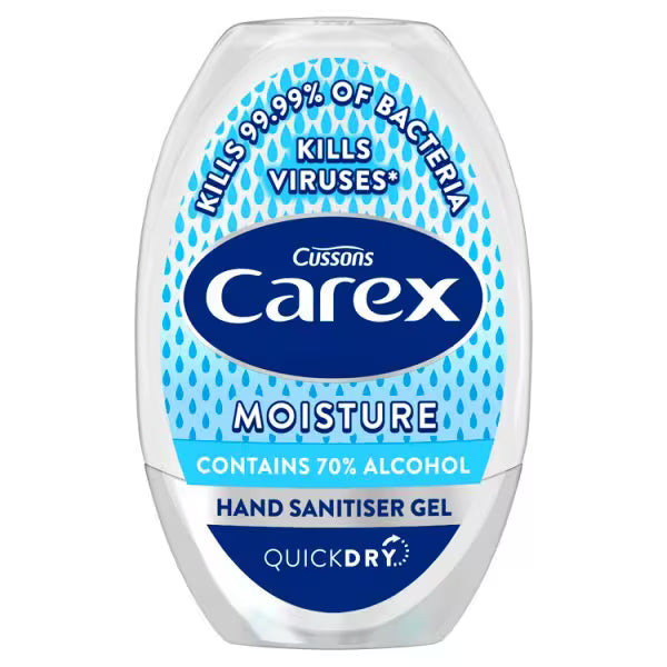 Carex hand gel moisture plus 50ml - British product