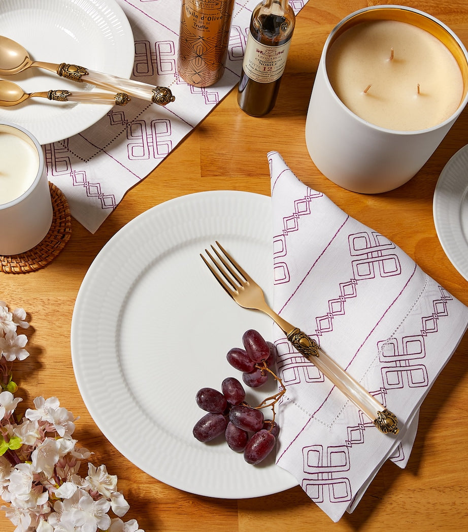 Royal Copenhagen white fluted plate 27cm, imported from the UK