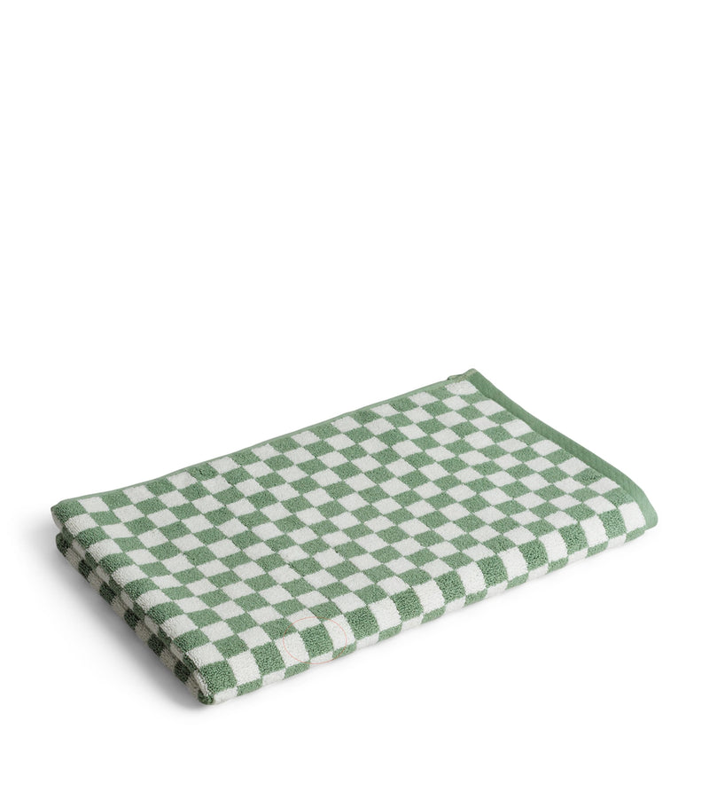 BAINA Check Beppu Bath Mat (50cm x 80cm)