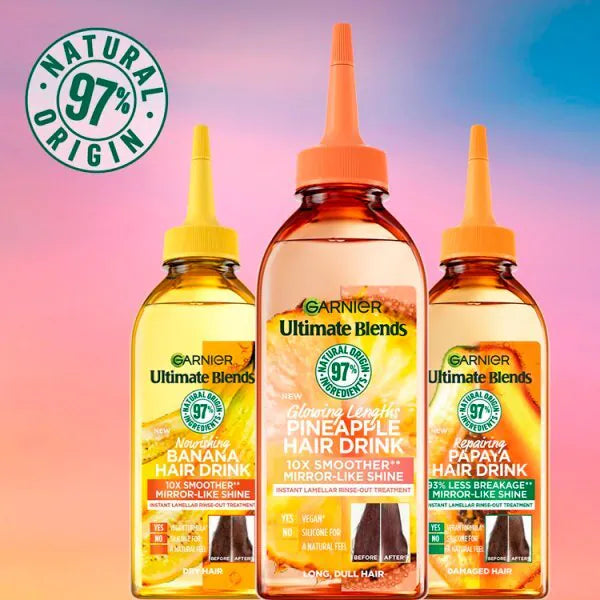 Garnier Hair Drink Pineapple Liquid Conditioner 200ml, UK version
