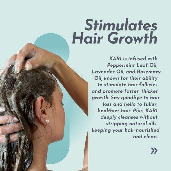 Naturally Tiwa Skincare KARI Hair Cleanser 180g, imported from the UK