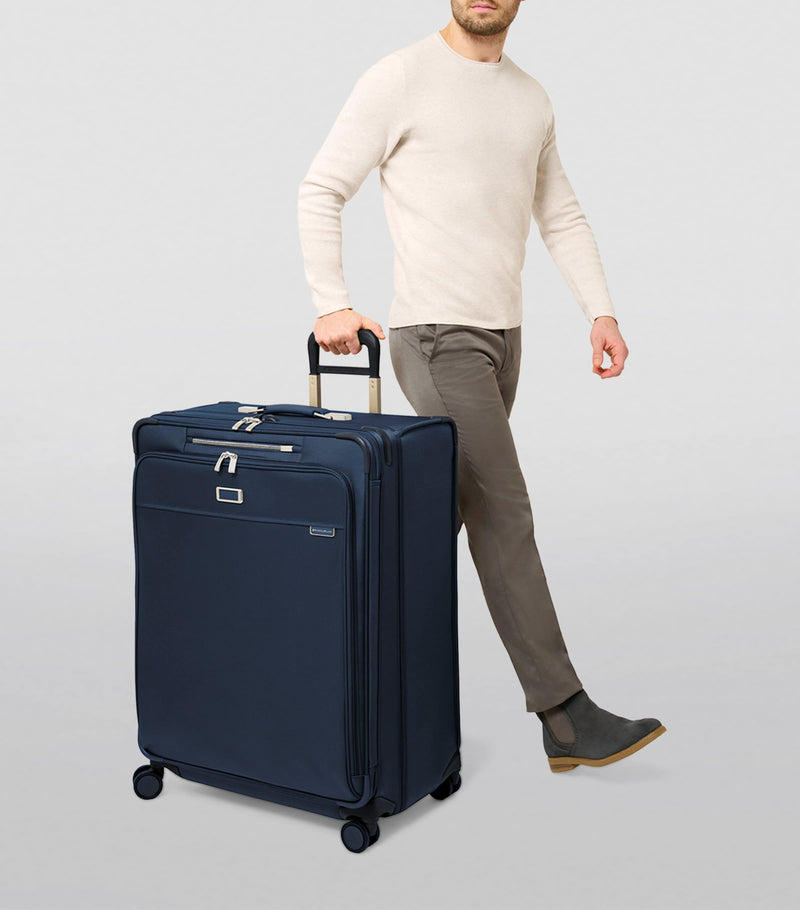 Briggs & Riley Baseline Extra Large Expandable Spinner Suitcase 79cm - British product