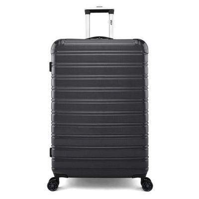 iFLY Fibertech Hard Shell Spinner Luggage Set Jet Black Large
