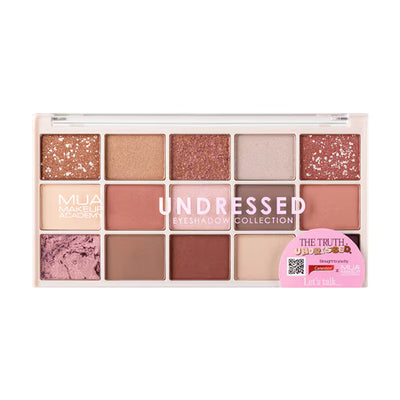 MUA 15 Shade Eyeshadow Palette Undressed
