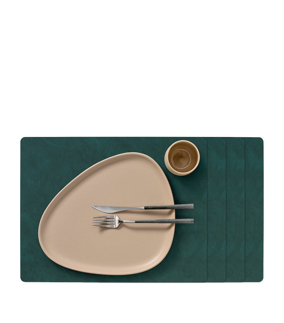 LIND DNA Large Nupo square placemats set of 4, UK version
