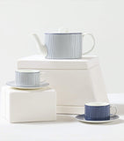 Wedgwood Pinstripe Teacup and Saucer