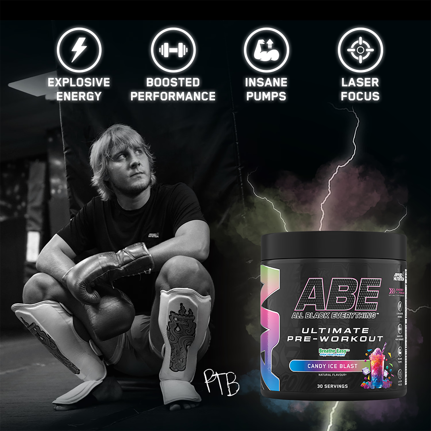Applied Nutrition ABE Ultimate Pre Workout Candy Ice Blast 375g