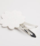 Tartine et Chocolat Glitter Flower Hair Clips (Set of 2)