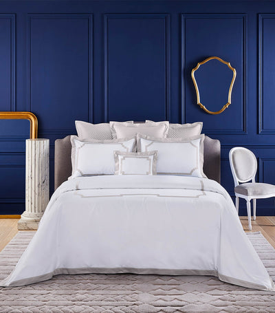 Yves Delorme Couture Haussmann Brume Square Oxford Pillowcase 65cm x 65cm