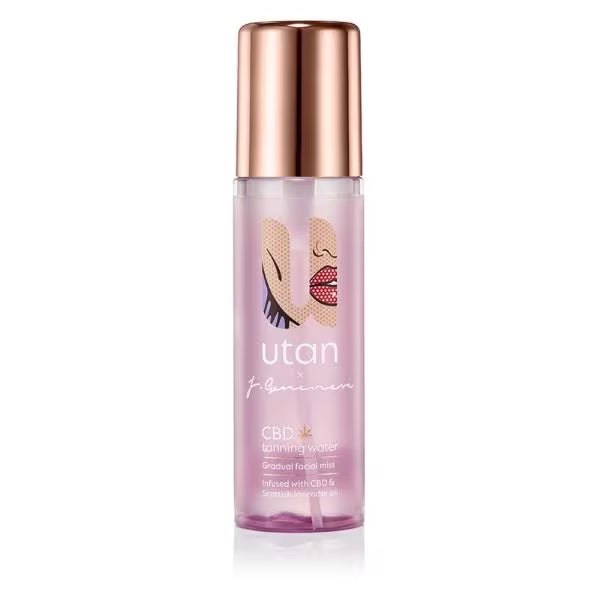 utan Jamie Genevieve CBD Tanning Water Facial Mist 100ml (British brand)