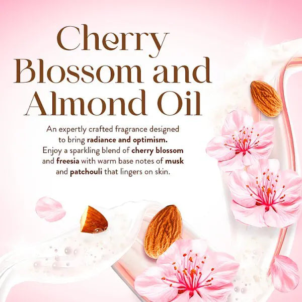 Imperial Leather Cherry Blossom Bath Soak 450ml, imported from the UK
