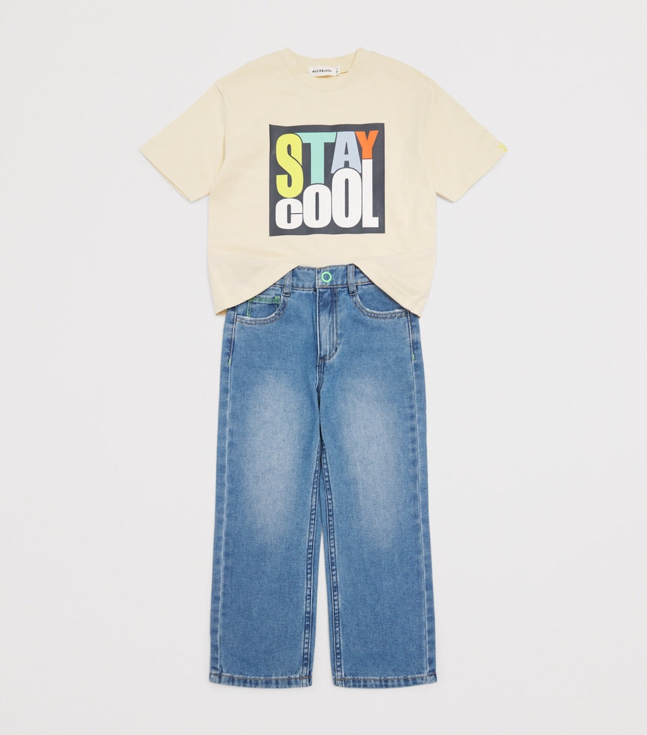 Billieblush Cotton Stay Cool children's T-shirt for ages 4-10 years - British product