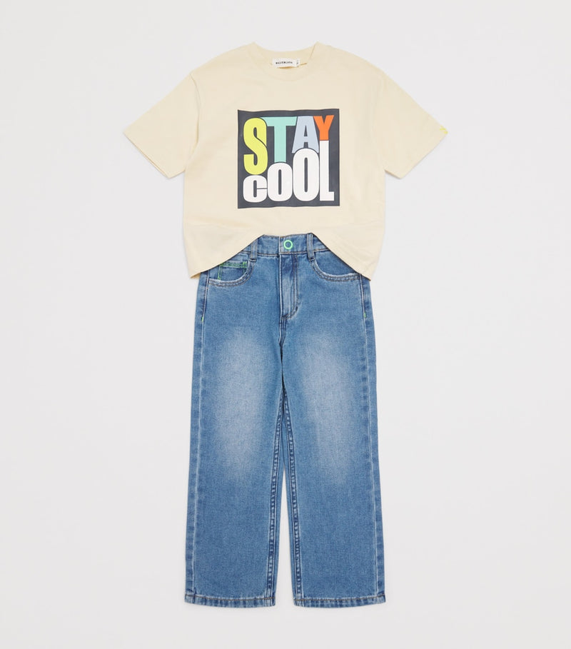 Billieblush Cotton Stay Cool children's T-shirt for ages 4-10 years - British product