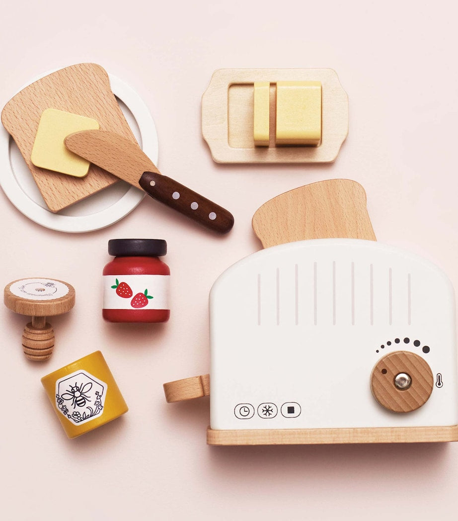 Le Toy Van Wooden Breakfast Toaster Playset