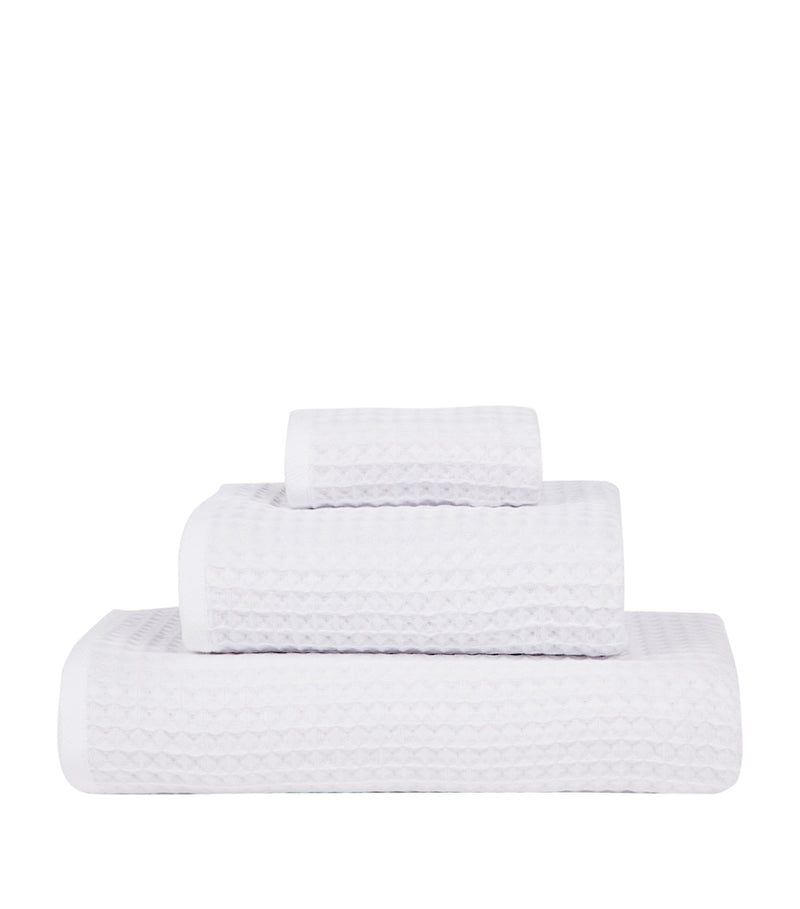 Uchino Air Waffle hand towel 60cm x 100cm (British brand)