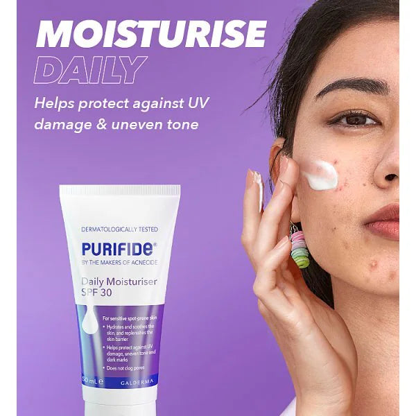 Acnecide Purifide moisturiser SPF30 50ml - British product