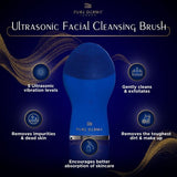 Pure Derma London Men's Ultrasonic Silicone Facial Brush, imported from the UK