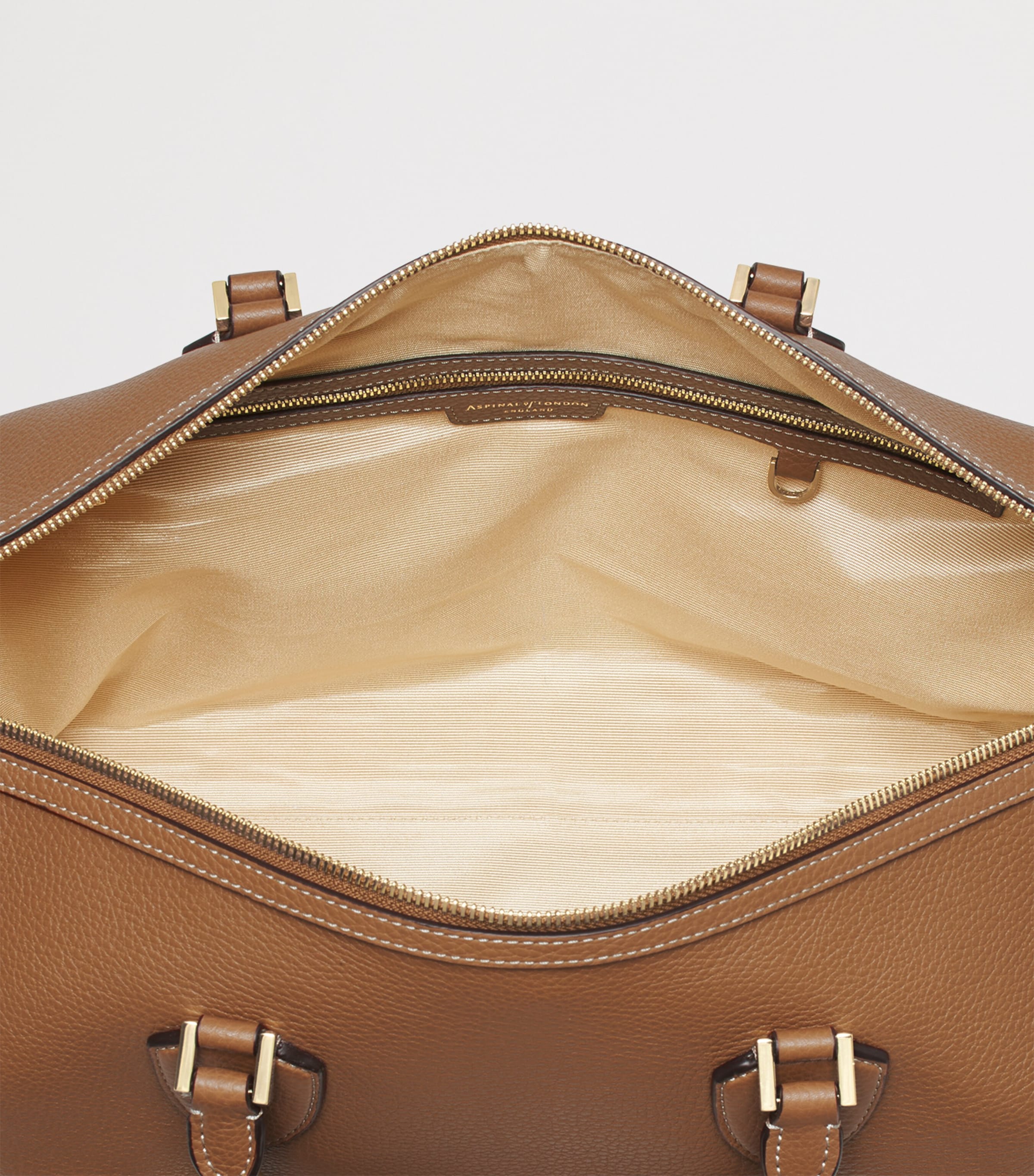 Aspinal of London Leather Hudson flight bag - British product