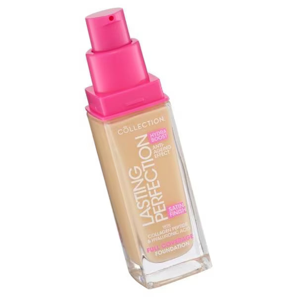 Lasting Perfection Satin Foundation 6W Cashew Warm, UK version