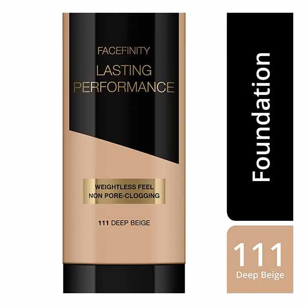 Max Factor foundation Deep Beige 111, imported from the UK