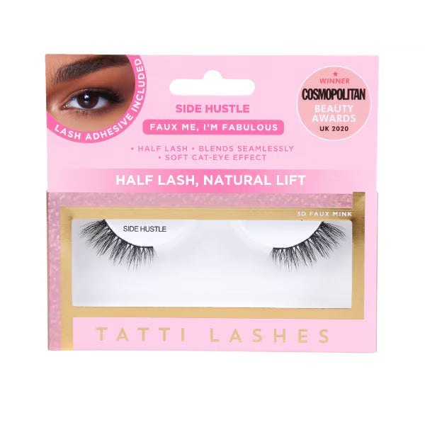 Tatti Lashes Side Hustle strip false eyelashes (British brand)