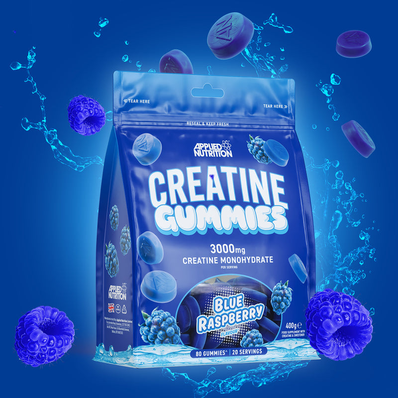 Applied Nutrition Creatine Gummies Blue Raspberry 400g