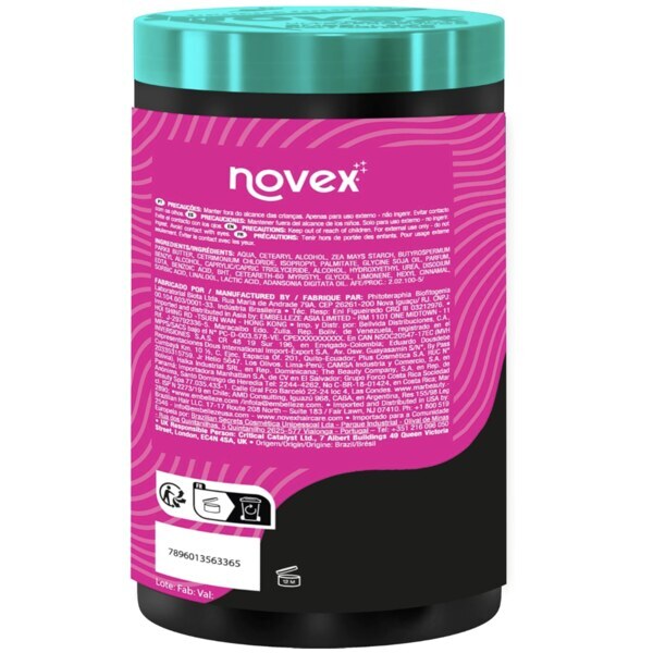 Novex Mystic Black deep hair mask, imported from the UK