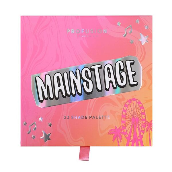 Profusion Cosmetics Mainstage 23 Shade Palette, imported from the UK
