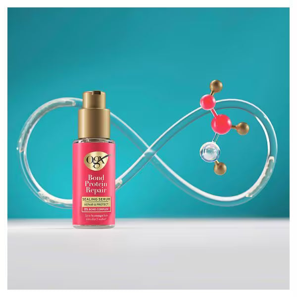 OGX Bond Protein Repair Sealing Serum 50ml, imported from the UK