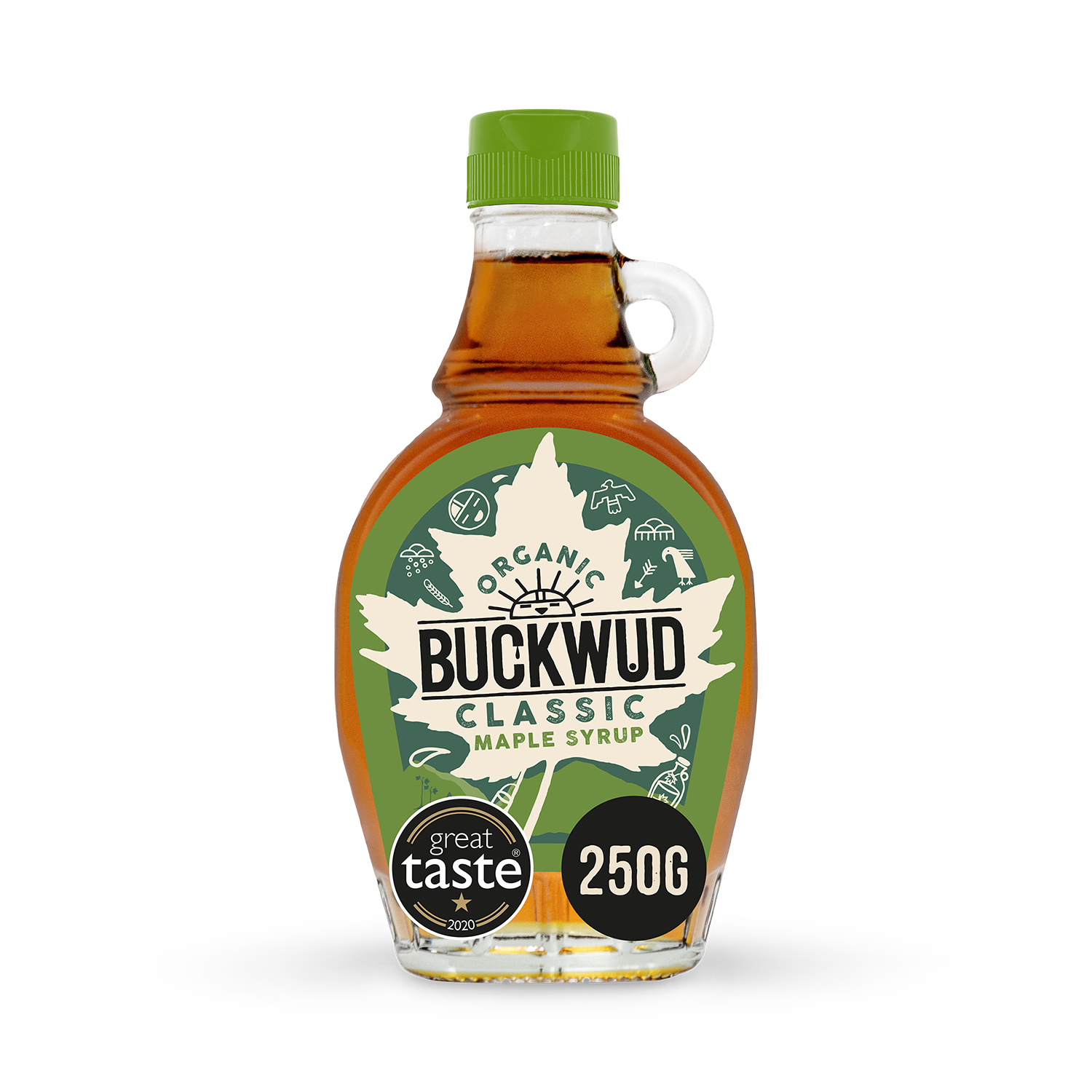 Buckwud organic maple syrup 250g - British product