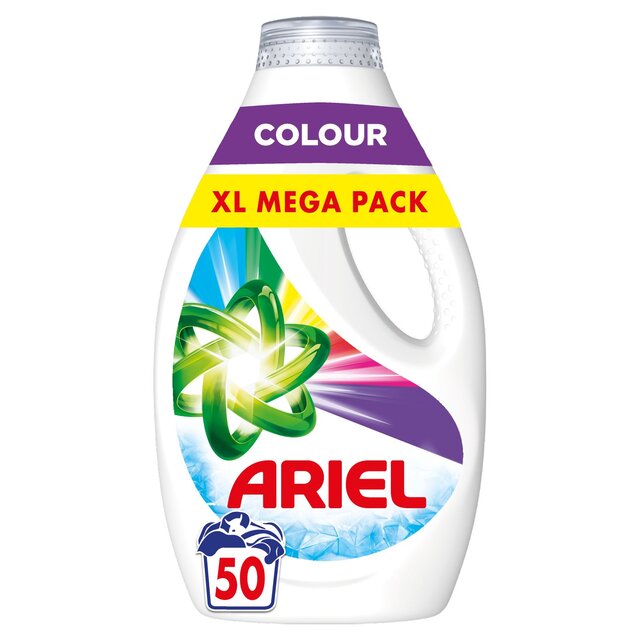 Ariel Colour Washing Liquid 50 Washes   1.65L - McGrocer