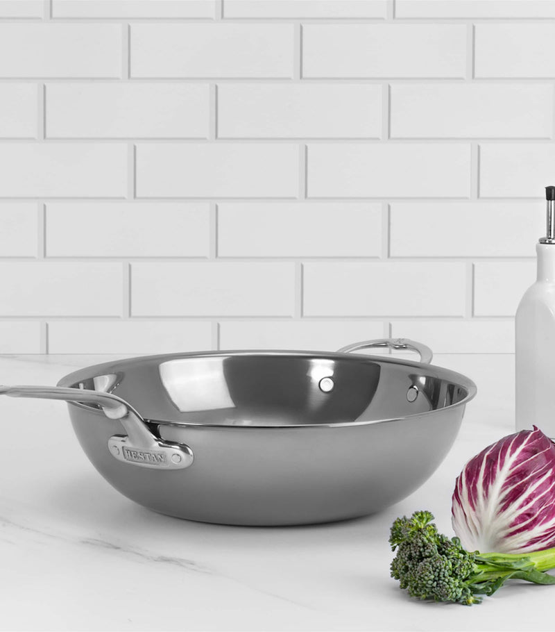 Hestan Stainless Steel NanoBond Chef’s Pan (36cm)