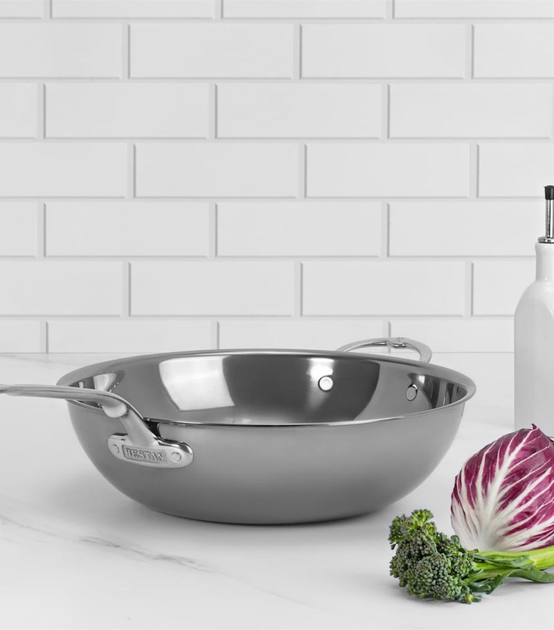 Hestan Stainless Steel NanoBond Chef’s Pan (36cm)