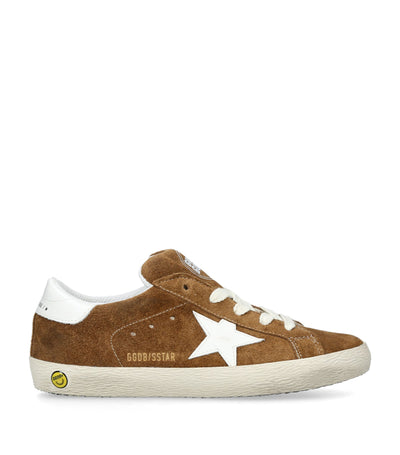 Golden Goose Suede Super Star Kids Sneakers