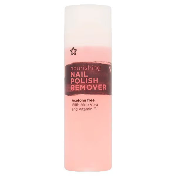 Superdrug Nourishing Nail Polish Remover (British brand)