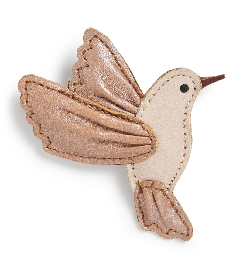 Donsje leather hummingbird hair clip - British product