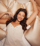 SILKE mulberry silk Queen pillowcase (British brand)